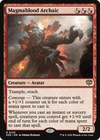 Magmablood Archaic - Secrets of Strixhaven - Magic: The Gathering card
