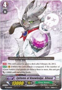 Epitome of Knowledge, Silvest - Promo Cards - Cardfight Vanguard card