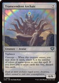Transcendent Archaic - Secrets of Strixhaven - Magic: The Gathering card