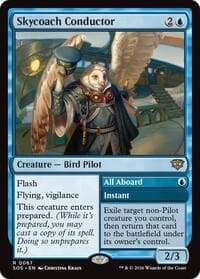 Skycoach Conductor - Secrets of Strixhaven - Magic: The Gathering card