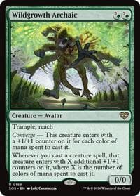 Wildgrowth Archaic - Secrets of Strixhaven - Magic: The Gathering card