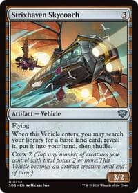 Strixhaven Skycoach - Secrets of Strixhaven - Magic: The Gathering card