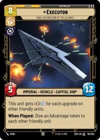 Executor - Final Destruction of the Alliance - Ashes of the Empire - Star Wars: Unlimited card