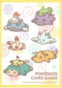 Pokemon TCG: Pokemon Center Japan: Chikara Tsukita Fainted (64 Pack) - Pokemon International Card Sleeves - Card Sleeves card