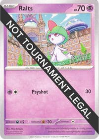 Ralts - 2025 (Riley McKay) - World Championship Decks - Pokemon card