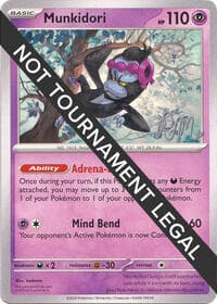 Munkidori - 2025 (Riley McKay) - World Championship Decks - Pokemon card
