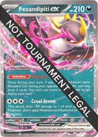 Fezandipiti ex - 2025 (Riley McKay) - World Championship Decks - Pokemon card