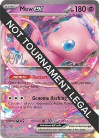 Mew ex - 2025 (Riley McKay) - World Championship Decks - Pokemon card