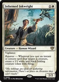 Informed Inkwright - Secrets of Strixhaven - Magic: The Gathering card