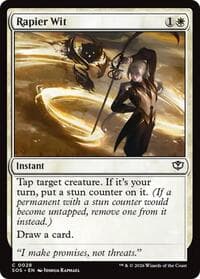 Rapier Wit - Secrets of Strixhaven - Magic: The Gathering card