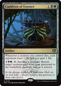 Cauldron of Essence - Secrets of Strixhaven - Magic: The Gathering card