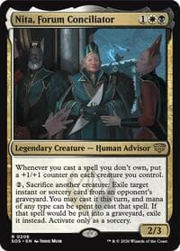 Nita, Forum Conciliator - Secrets of Strixhaven - Magic: The Gathering card