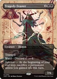 Tragedy Feaster (Borderless) - Secrets of Strixhaven - Magic: The Gathering card