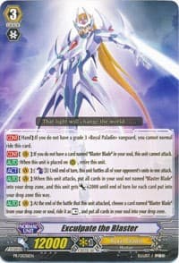 Exculpate the Blaster - Promo Cards - Cardfight Vanguard card
