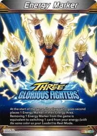 Energy Marker - Three Glorious Fighters (M-54) - Three Glorious Fighters - Dragon Ball Super: Masters card