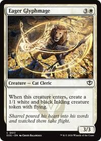 Eager Glyphmage - Secrets of Strixhaven - Magic: The Gathering card