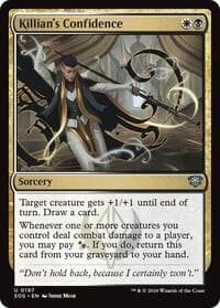 Killian's Confidence - Secrets of Strixhaven - Magic: The Gathering card