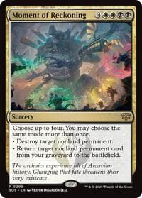 Moment of Reckoning - Secrets of Strixhaven - Magic: The Gathering card