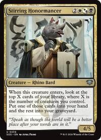 Stirring Honormancer - Secrets of Strixhaven - Magic: The Gathering card