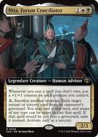 Nita, Forum Conciliator (Extended Art) - Secrets of Strixhaven - Magic: The Gathering card