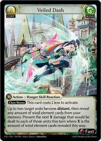 Veiled Dash - Promotional Cards - Grand Archive TCG card