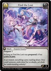 Find the Lost - Promotional Cards - Grand Archive TCG card