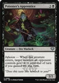 Poisoner's Apprentice - Secrets of Strixhaven - Magic: The Gathering card