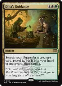 Dina's Guidance - Secrets of Strixhaven - Magic: The Gathering card