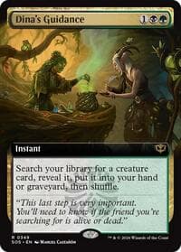 Dina's Guidance (Extended Art) - Secrets of Strixhaven - Magic: The Gathering card