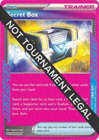Secret Box - 2025 (Riley McKay) - World Championship Decks - Pokemon card