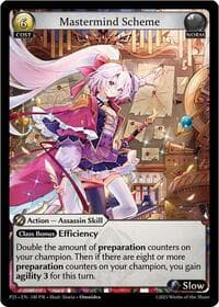 Mastermind Scheme (140) - Promotional Cards - Grand Archive TCG card