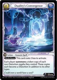 Duality's Convergence - Promotional Cards - Grand Archive TCG card