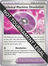 Technical Machine: Devolution - 2025 (Riley McKay) - World Championship Decks - Pokemon card