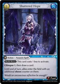 Shattered Hope - Promotional Cards - Grand Archive TCG card