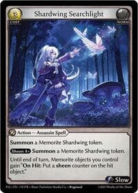Shardwing Searchlight - Promotional Cards - Grand Archive TCG card