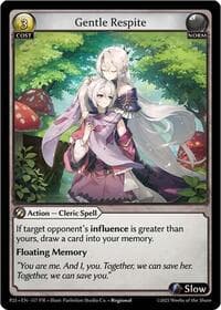 Gentle Respite - Promotional Cards - Grand Archive TCG card