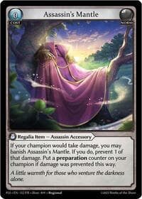 Assassin's Mantle (152) - Promotional Cards - Grand Archive TCG card