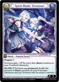 Spirit Blade: Terminus - Promotional Cards - Grand Archive TCG card