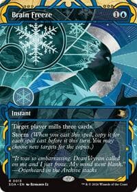 Brain Freeze - Secrets of Strixhaven: Mystical Archive - Magic: The Gathering card