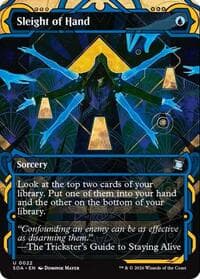 Sleight of Hand - Secrets of Strixhaven: Mystical Archive - Magic: The Gathering card