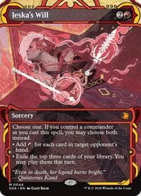 Jeska's Will - Secrets of Strixhaven: Mystical Archive - Magic: The Gathering card
