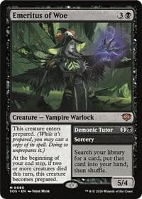 Emeritus of Woe - Secrets of Strixhaven - Magic: The Gathering card