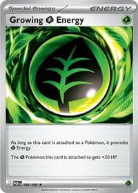 Growing Grass Energy - 086/088 (Non-Holo) - Deck Exclusives - Pokemon card