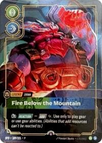 Ornn, Fire Below the Mountain (Metal) (Prize Wall) - Riftbound Organized Play Promotional Cards - Riftbound: League of Legends Trading Card Game card