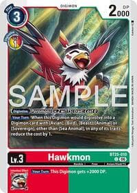 Hawkmon - Dual Revolution - Digimon Card Game card