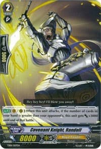 Covenant Knight, Randolf - Trial Deck 1: Blaster Blade - Cardfight Vanguard card