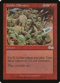 Goblin Offensive - Urza's Saga - Magic: The Gathering card