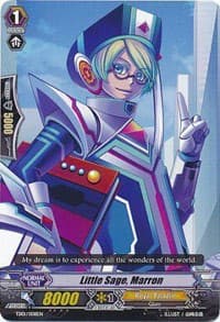 Little Sage, Marron - Trial Deck 1: Blaster Blade - Cardfight Vanguard card