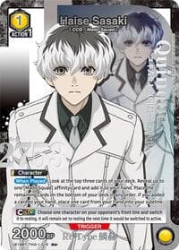 Haise Sasaki (015) (R*) - UE18BT: Tokyo Ghoul - Union Arena card