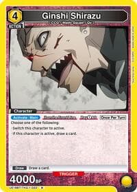 Ginshi Shirazu (022) - UE18BT: Tokyo Ghoul - Union Arena card
